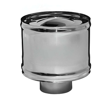 Зонт-К Феррум с ветрозащитой (430/0,5 мм) Ф300 (нерж) 