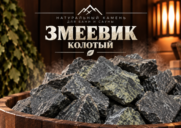 змеевик колотый